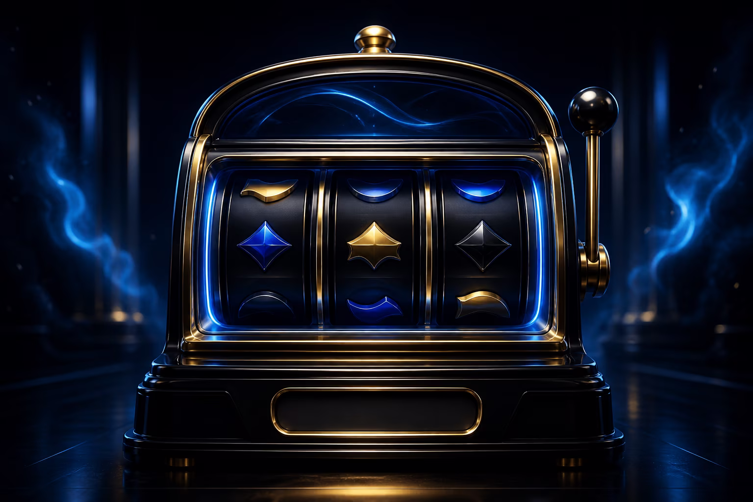 Textless premium slot machine for exploring the slots catalogue.